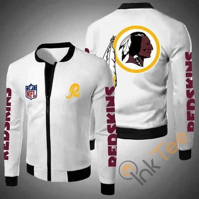 Washington Redskins NFL Red Bomber Jacket - T-shirts Low Price