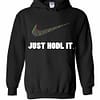 Inktee Store - Just Hodl It - Bitcoin Crypto Currency Hoodie Image