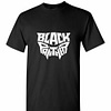 Inktee Store - Black Panther Head Typography Graphic Men'S T-Shirt Image