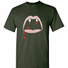 Inktee Store - Saint Laurent Black Blood Luster Men'S T-Shirt Image