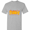Inktee Store - Thanos Flame Men'S T-Shirt Image