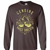 Inktee Store - Genuine Vault Shelter - Wasteland Est. 2161 Prepare For The Future Fallout Long Sleeve T-Shirt Image