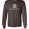 Inktee Store - Givenchy Logo Long Sleeve T-Shirt Image