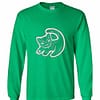Inktee Store - The Panther King Long Sleeve T-Shirt Image