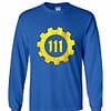 Inktee Store - Fallout 4 Vault 111 Long Sleeve T-Shirt Image