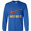 Inktee Store - Just Do It Long Sleeve T-Shirt Image