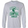 Inktee Store - Super Bowl 52 Champions The Philadelphia Eagles! Long Sleeve T-Shirt Image