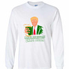 Inktee Store - Trump Make St Patrick'S Day Great Again Long Sleeve T-Shirt Image