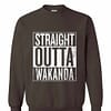 Inktee Store - Black Panther - Straight Outta Wakanda Sweatshirt Image