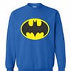 Inktee Store - Batman Symbol Bat Oval Logo Sweatshirt Image