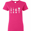 Inktee Store - Liberty Guns Beer Trump Support Funny Parody Lgbt Women'S T-Shirt Image