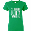 Inktee Store - Black Panther - Straight Outta Wakanda Women'S T-Shirt Image