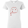 Inktee Store - Saint Laurent Black Blood Luster Women'S T-Shirt Image