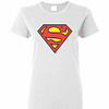 Inktee Store - Superman S-Shield Superman Logo Women'S T-Shirt Image