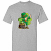 Inktee Store - St Patricks Day Shirt Dabbing Leprechaun Men'S T-Shirt Image