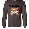 Inktee Store - Moschino Bear Long Sleeve T-Shirt Image