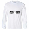 Inktee Store - Music Band Long Sleeve T-Shirt Image