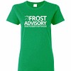 Inktee Store - Frost Advisory - Football Women'S T-Shirt Image