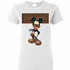 Louis Vuitton Stripe Mickey Mouse Stay Stylish Women’s T-Shirt