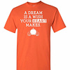Inktee Store - Disney Cinderella Dream Quote Carriage Graphic Men'S T-Shirt Image