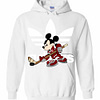 Inktee Store - Mickey Mouse Play Hockey Adidas Hoodie Image