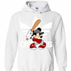 Inktee Store - Mickey Mouse Play Baseball Adidas Hoodie Image