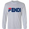 Inktee Store - Fendi Long Sleeve T-Shirt Image
