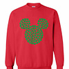Inktee Store - Disney Mickey Mouse Green Clovers St. Patrick'S Day Sweatshirt Image