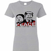Inktee Store - D. Trump Meet Kim Jong Un For Peace 2019 Women'S T-Shirt Image
