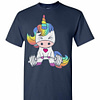 Inktee Store - Lgbt Unicorn Weightlifting Fitness Gym Deadlift Men'S T-Shirt Image