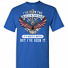 Inktee Store - Veteran Ive Seen The World In The Navy It'S Mostly Water Men'S T-Shirt Image
