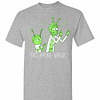 Inktee Store - Peace Among Worlds Rick And Morty Men'S T-Shirt Image