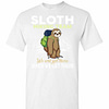 Inktee Store - Sloth Hiking Team We Will Get There When We Get There Men'S T-Shirt Image