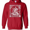 Inktee Store - Odin On His Throne Norse Viking Mythology Allfather 1901 Hoodies Image