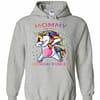 Inktee Store - Mommy Of The Birthday Princess Unicorn Girl Outfit Hoodies Image