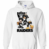 Inktee Store - Mickey Donald Goofy The Three Oakland Raiders Football Hoodies Image