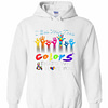 Inktee Store - I See Your True Colors Hands Autism Awareness Hoodies Image