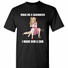Inktee Store - I Made Him A Sub Submissive Male Slave Dominatrix Men'S T-Shirt Image