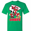 Inktee Store - Mickey Donald Goofy The Three Kansas City Chiefs Men'S T-Shirt Image