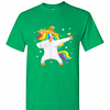 Inktee Store - Unicorn Dabbing Cinco De Mayo Men'S T-Shirt Image