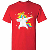 Inktee Store - Unicorn Dabbing Cinco De Mayo Men'S T-Shirt Image