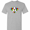 Inktee Store - Autism Awareness Superhero Men'S T-Shirt Image