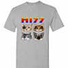 Inktee Store - Hiss Funny Cats Kittens Rock Rockin Men'S T-Shirt Image