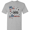 Inktee Store - God Bless America Patriotic Men'S T-Shirt Image