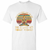 Inktee Store - Im Mostly Peace Love And Light And A Little Go Yoga Men'S T-Shirt Image