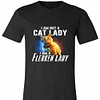 Inktee Store - I Am Not A Cat Lady I Am A Flerken Lady Premium T-Shirt Image