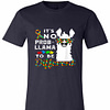 Inktee Store - It'S No Prob Llama To Be Different Autism Awareness Premium T-Shirt Image