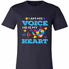 Inktee Store - Autism Awareness Autism Mom For Woman Premium T-Shirt Image