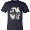 Inktee Store - Star Wars Force Awakens Distressed Logo Premium T-Shirt Image