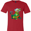 Inktee Store - Disney Lion King Simba Silhouette Graphic Premium T-Shirt Image